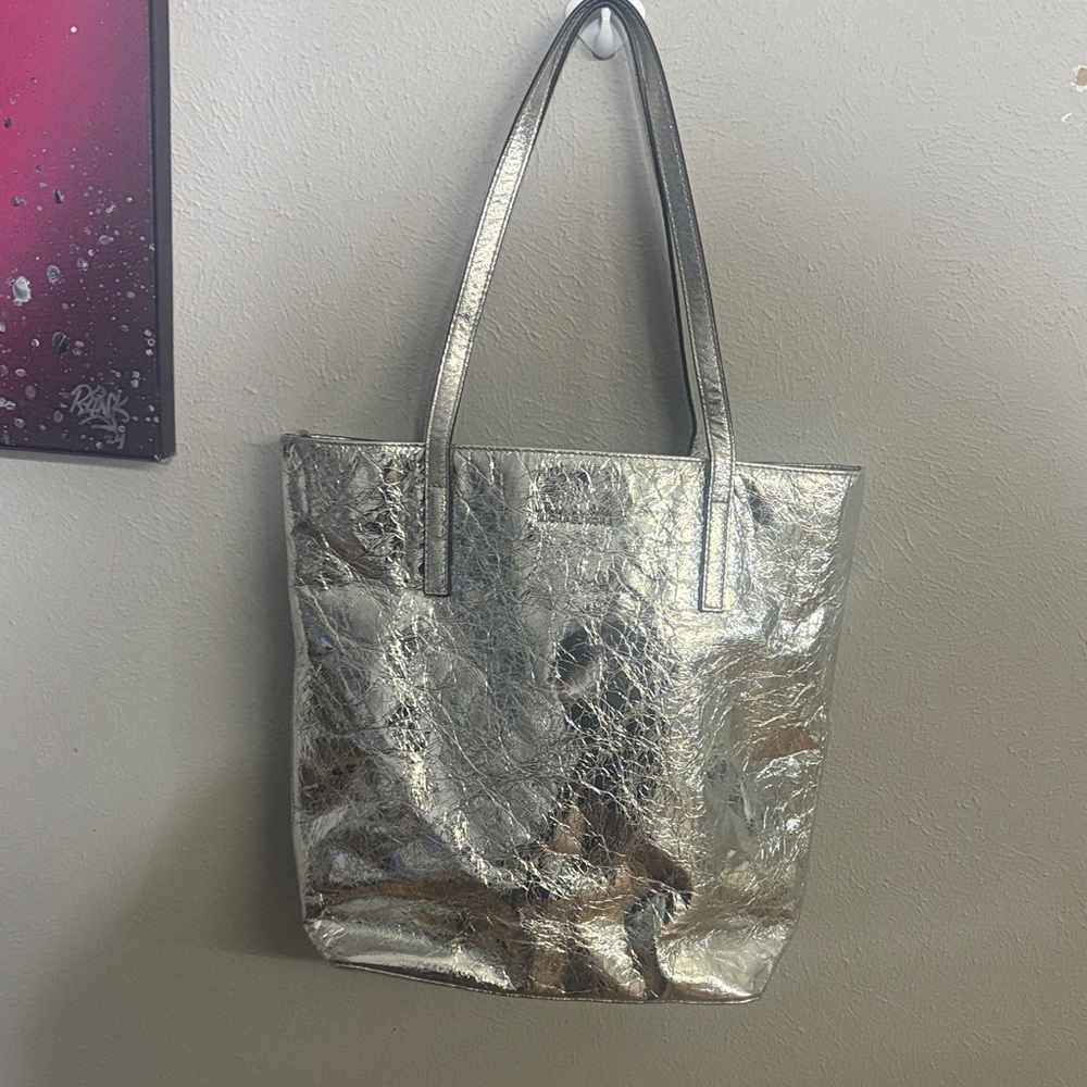 Michael Kors Shimmering Silver Tote